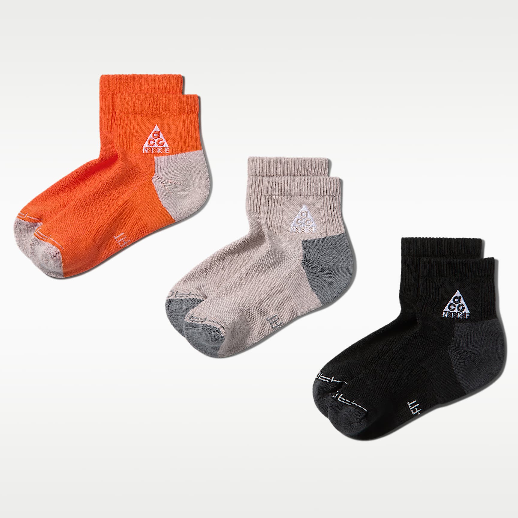 ACG Kids' Dri-FIT Explore Ankle Socks (3 Pairs). Nike.com